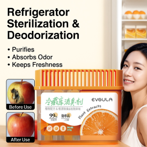 Fresh Fridge Power Activated Carbon Deodorizer Box Fridge Odor Absorber Refrigerator Smell Remover Long Lasting Freshener Air Purifier Kitchen Cleaner Food Safe Use
