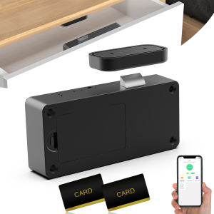 eLinkSmart Fingerprint Drawer Lock Smart Lock With APP Control Cabinet Lock Keyless Fingerprint Lock Privacy Lock for Home Office Mailbox
