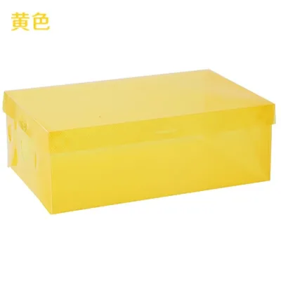 【Fans Tone】1Pc Transparent Small Size Shoebox Storage Organizer Box
