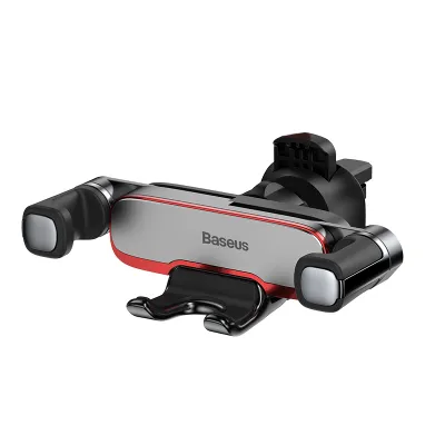 Baseus Car Phone Holder for Car Air Vent Mount Cell Phone Support Phone Holder Stand for iPhone Samsung Metal Gravity Phone Hold