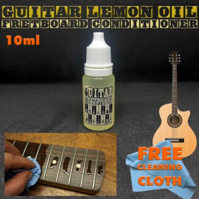 Lemon Oil for Guitar Fretboard (Conditioner for Fretboard and other Wood Parts of your Guitar) Cleaner Wood maintenance