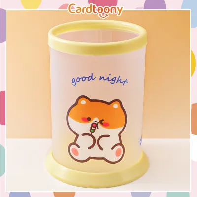 Tempat Kotak Pensil Bear Rabbit Cat Tiger DIY Pen Holder Storage Box Stationery Cute Lucu Imut Kado Souvenir Hadiah