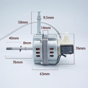 【COD】มอเตอร์พัดลม 16นิ้ว/18นิ้ว/14นิ้ว มอเตอร์ไฟฟ้า 220v กำลังสูง ตลับลูกปืนคู่ สากลสำหรับพัดลมตั้งโต๊ะ/พัดลมตั้งพื้น