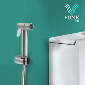 VONE Jet Shower Toilet Bidet Kamar Mandi Stainless Hitam JS-881 ( VONE LITE )