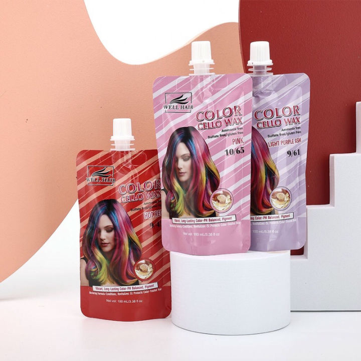 Well Hair Color Cellowax 100ml Vibrant, LongLasting ColorPH Balanced