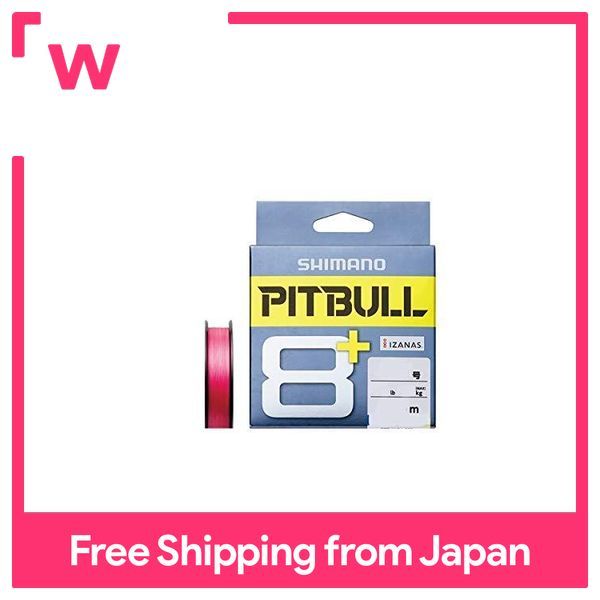 SHIMANO Dây PE Pitbull 8 + 150M Số 1.5 Có Thể Truy Nguyên Màu Hồng