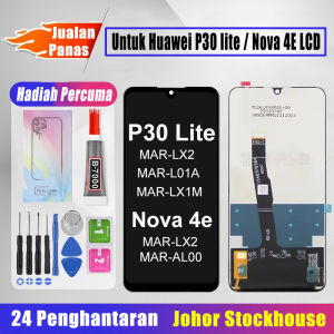 Techparts LCD For Huawei P30 lite / Nova 4E + Screen parts + Free screwdriver set + Glue