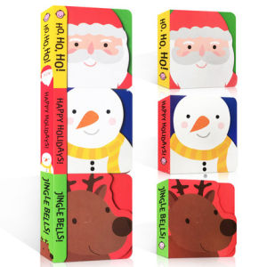 milumilu 3Pcs Original Education Booksv Chunky Pack: Christmas:jingle Bells santa Claushappy Holiday Board Book
