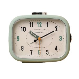 REGISTR Self-discipline Silent Alarm Clock Plastic Portable Time Planning Clock Simple Time Management Tabletop Clock Students