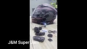 MOFOX Y10-2X Motorcycle Intercom Headset Bluetooth Wireless Headset Voice Control For 2 Rider