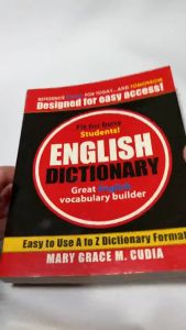 English Dictionary Jumbo Size (13.2cm x 2cm x 17cm)