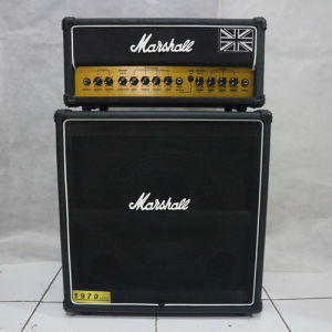 Ampli Gitar & Bass 12 Inch ada bluetooth bisa untuk karaoke Marshall 2 Input Head Cabinet Ada Efek Distorsi Dan Input Mic
