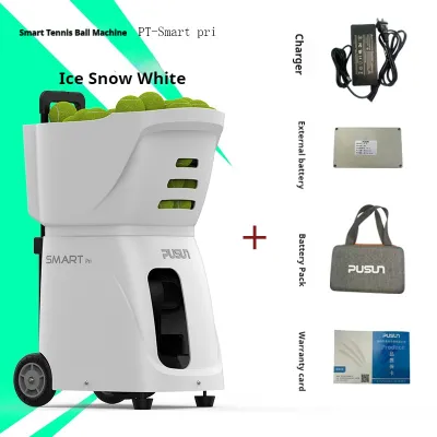 SG [In Stock]PUSUN PT-Smart Tennis Ball Machine - 100% Genuine Automatic Launcher with 3-Year Warranty & Lifelong Maintenance Portable for Tennis Training & Games