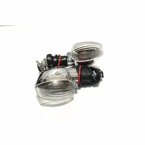 Sepasang Lampu Sein Vixion Nvl Nva Model Standar Mini Crome / Lampu Sein Standar Sen Standar Model Bohlam Universal Cb150R Verza New Vixion  Mx King  Aerox  R15  Byson Dll