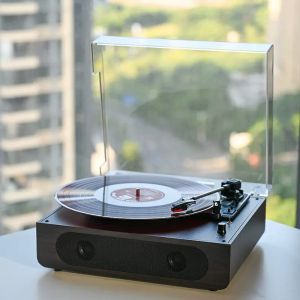 Middix Gramophone desktop Retro Vinyl Record Player Turntable player Can be connected to Bluetooth Speakers