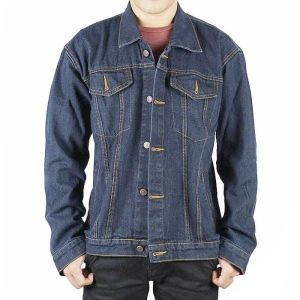 JAKET JEANS PRIA JUMBO / JAKET JEANS PRIA BIG SIZE / JAKET UKURAN 3XL s/d 8XL