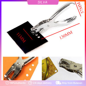 6MM Hole Puncher: Metal Single Hand Held Hole Ticket Punch Scrap Booking Punches