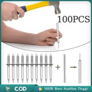 PAKU 2 SISI TANPA JEJAK SEAMLESS NAIL RIVET DOUBLE HEAD PAKU DOWEL