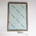 led decorative indoor picture led film poster frame ultra thin led light panel poster. 