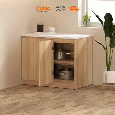 Cubic Kitchen Set Minimalis / Kabinet Dapur / Rak Dapur Basah / ELENA CLARA