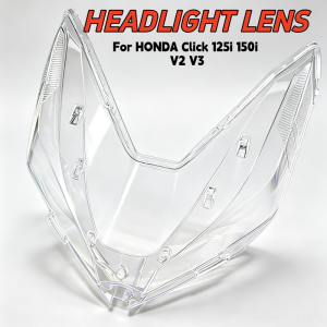 Honda Click 125i/150i V2 V3 Headlight Lens Durable ABS Plastic Motorcycle lens