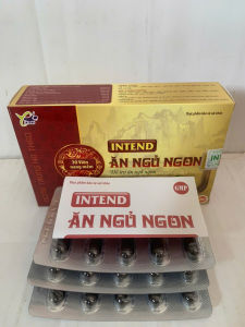 Viên uống ĂN NGỦ NGON INTEND hộp 30 viên hỗ trợ ăn ngủ ngon bồi bổ sức khỏe