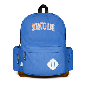 Scratchline College Classic blue  Backpack Pria dan wanita