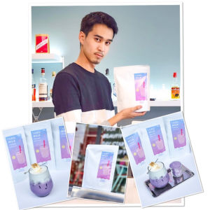 ผงเผือก สำเร็จรูปพร้อมชง ที่คุณพีชแนะนำ ️ Taro Milk powder 500 กรัม