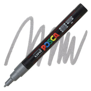 Bút sơn nước vẽ đa chất liệu Uni Posca PC-3M - Ngòi 0.9 - 1.3mm (Cây lẻ)