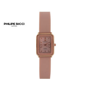 PhiLipe Ricci Jam Tangan Wanita Kecil Analog Quartz Dial Kotak Perempuan Model Simpel Elegan 7299 Woman Watches Square Cewek Free Box Dan Baterai