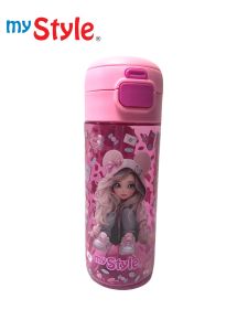 My Style TM 1313 B Dual Functions Drink TRITAN Bottle 600ml for Girls - Botol Minum Dual Fungsi Anak Perempuan