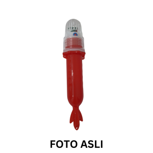 JBI-0201 JIAHONG Lampu Torpedo 10LED Bersinyal 2 Warna Cahaya Lampu Kapal Nelayan Baterai Type D