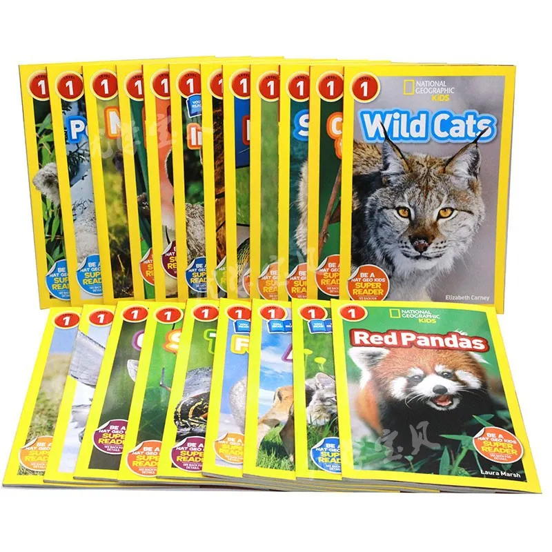 92 books English picture book National Geographic Kids pre level 1