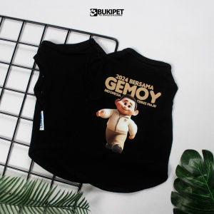 Baju Kucing Anjing Cewek Cowo Lucu Murah Gratis Ongkir - BUKIPET GEMOY TANK