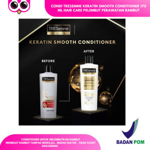 CONDI TRESEMME KERATIN SMOOTH CONDITIONER 170 ML HAIR CARE PELEMBUT PERAWATAN RAMBUT