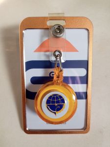 Card Holder Alumunium Yoyo Logo DISHUB
