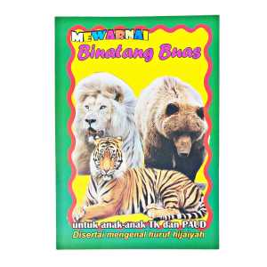 Buku Mewarnai Ikan Frozen Princess Power Rangers Buah Sayur / Colouring Book Ukuran Besar