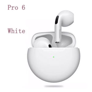 ประกัน 1ปี หูฟัง บลูทูธ Pro 6 TWS หูฟังบลูทูธแท้ หูฟังไร้สาย หูฟังไร้สายแท้ หูงฟังบลูทูธ หูพังบลูทูธ หูพังไร้สาย หูงฟัง ส่