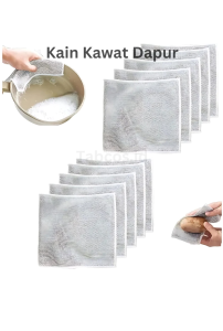 Kain Lap Kawat Dapur Pembersih Kerak Membandel