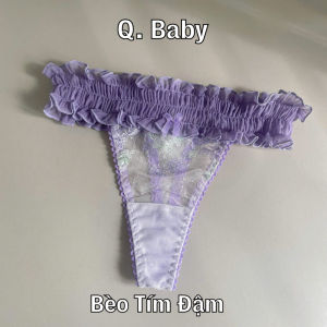 Quần Lót Nữ Baby Bèo Nhúng Nhiều Màu Dễ thương Quần Tam Giác Quyến Rũ Thiết Kế LA PERBRA - Quần BABY