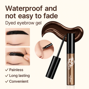 Tear off Eyebrow Glue for Beginners to Use Eyebrow Dyeing Cream for Women Long Lasting Waterproof and Non Fading Eyebrow Dyeing Liquid Eyebrow Drawing Lazy Beginners撕拉眉膏