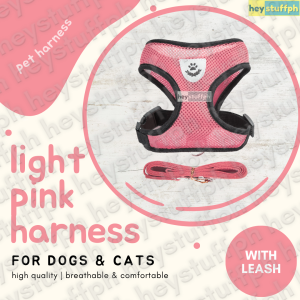 High Quality Pet Dog Cat Harness with Leash Mesh Vest and Leash Set