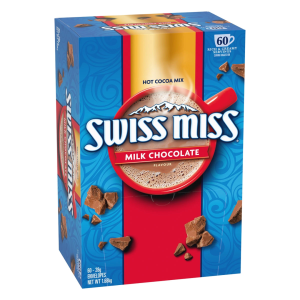 Swiss Miss Hot Cocoa Mix – 60 Pack (28g Each) | Creamy Instant Chocolate Drink | No Trans Fat No Cholesterol | Ships from Korea