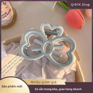 Hàng có sẵn✨ Hàn Quốc Dễ Thương Bowknot Tóc Clip Nhựa Claw Clip Kẹo Màu Cua Tóc Clip Cho Cô Gái Ngọt Ngào Tóc Claw Phụ Kiện Tóc Cho Phụ Nữ
