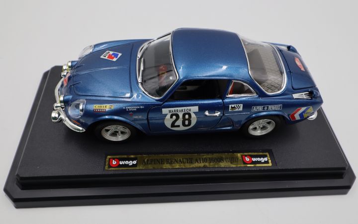 BBurago 1:24 Alpine Renault A110 1600S (1971) Unisex