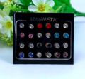 ANTING MAGNET PERMATA TANPA TINDIK -ANTING FASHION WANITA DAN PRIA. 