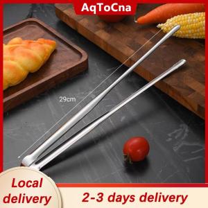 [COD] AqToCna Ship within 24 hours Barbecue Clip Grill Tongs 304 Stainless Steel Meat Food Clip Cooking Utensils BBQ Baking Kitchen Accessories Camping Supplies