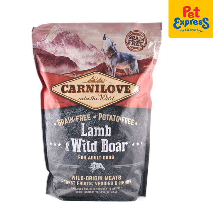 Carnilove Adult Lamb and Wild Boar Dry Dog Food 1.5kg Lazada PH