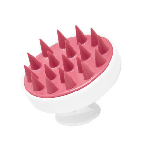 C.three Wet Dry Dual-Use Shampoo Comb Scalp Care Massage Brush Soft Rubber Shampoo Brush