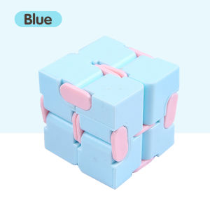 New Magic Fidget Cube Wonderful Toys Infinite Cubes Sensory Stress Relief Decompression Cube Vinyl Desk Toy Macaron Toys Fidget for Kids